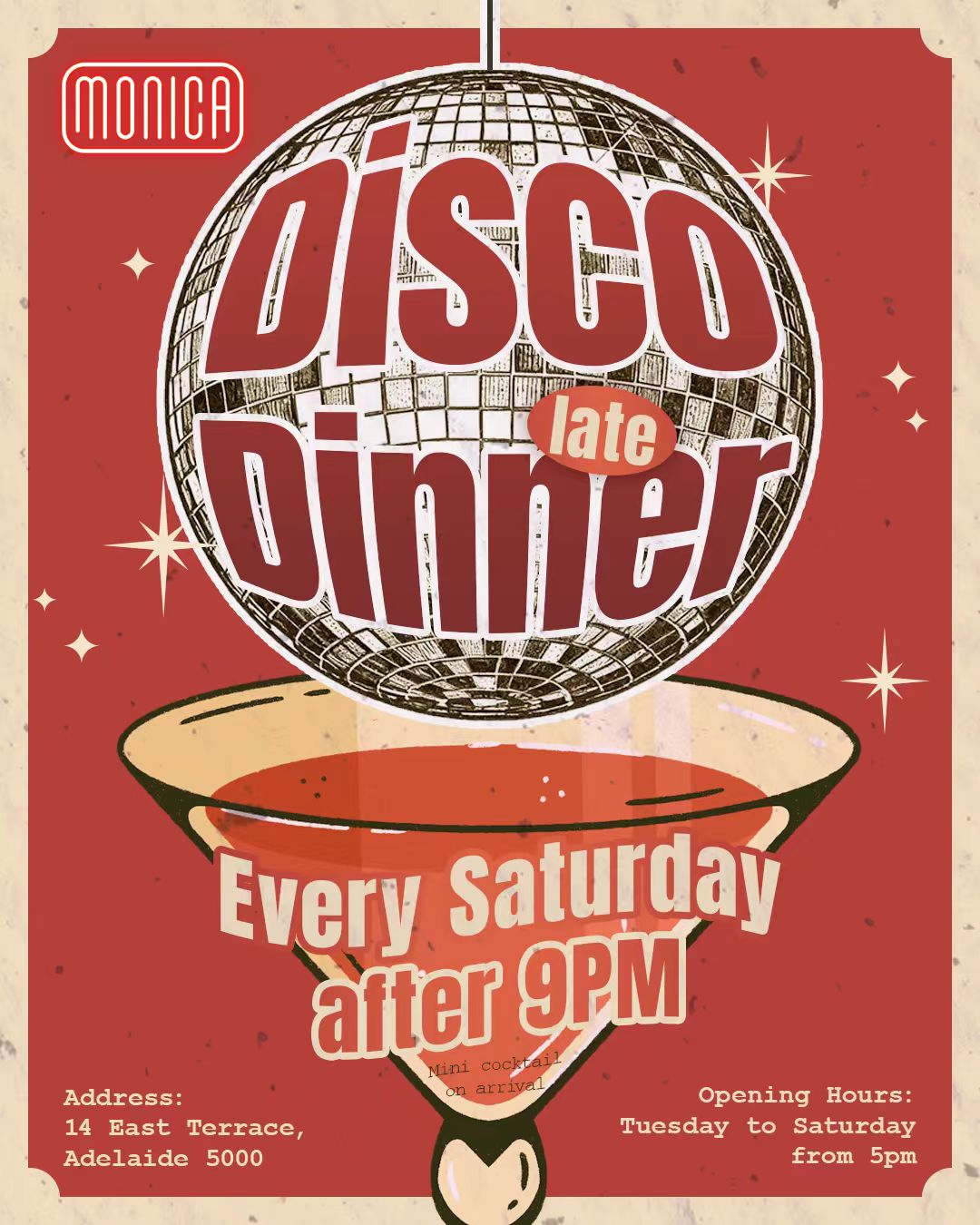 SATURDAY DISCO LATE NIGHT